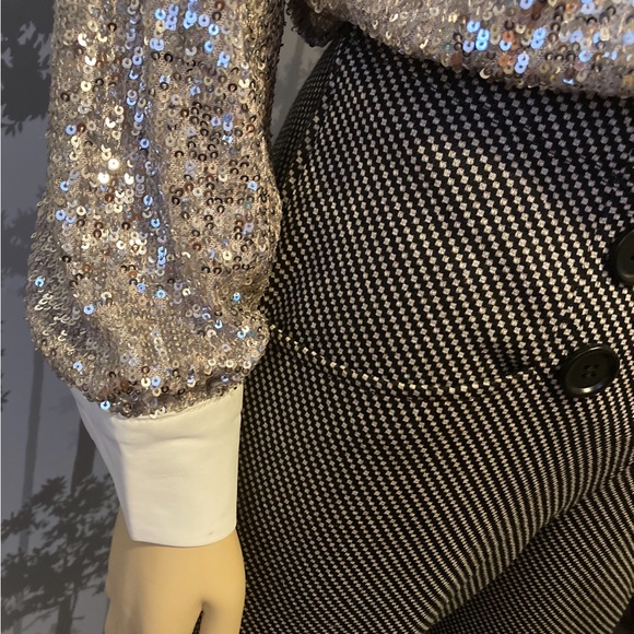 Stretch Pull Up slacks size X Small flared - Picture 4 of 9